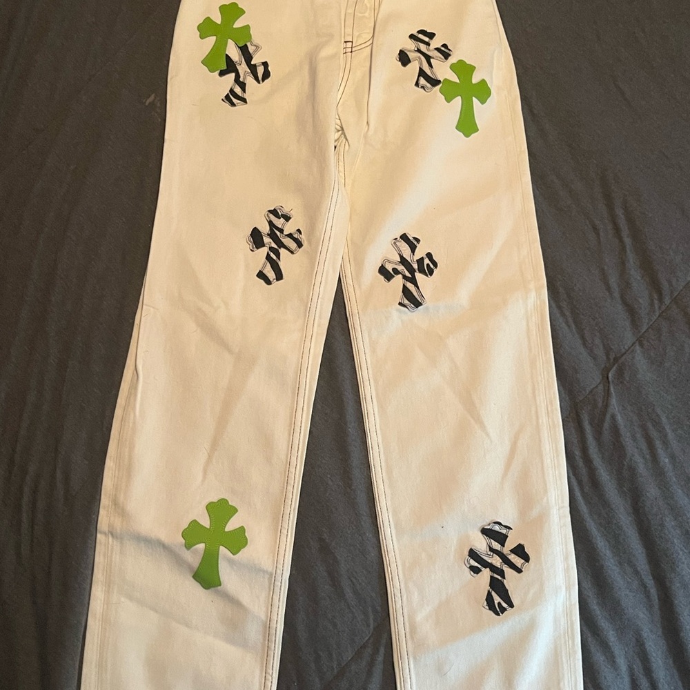 Chrome Hearts Jan’s Green and Black Crosses